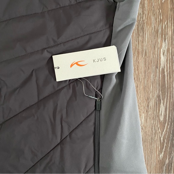 Kjus black insulated Release Vest men’s Large NWT Original MSRP $249 - Picture 4 of 8